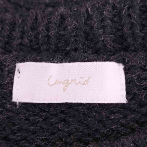 アングリッド Ungrid リボンモチーフジャガードニット レディース FREE