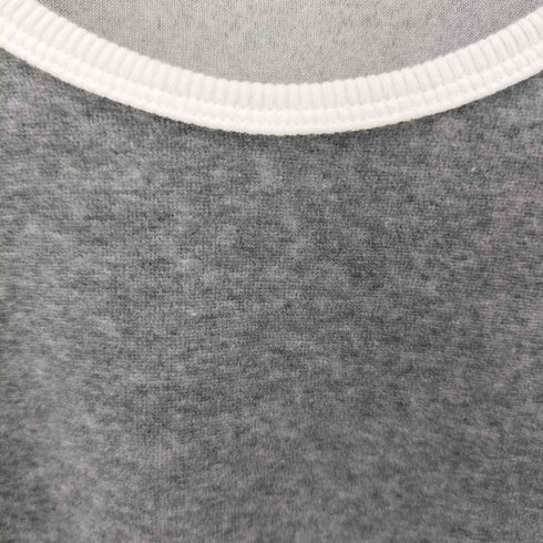 ビューティーアンドユースユナイテッドアローズ BEAUTY & YOUTH UNITED ARROWS ベロア リンガー Tシャツ レディース FREE
