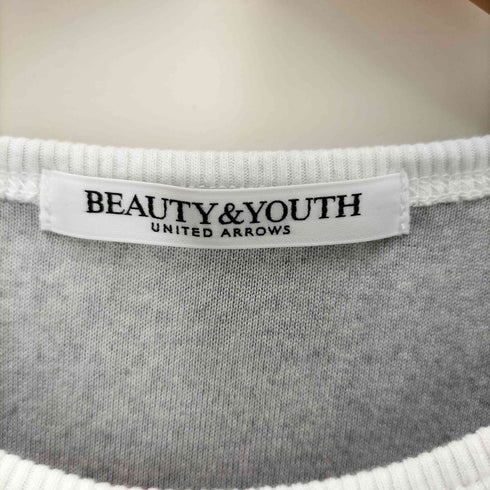 ビューティーアンドユースユナイテッドアローズ BEAUTY & YOUTH UNITED ARROWS ベロア リンガー Tシャツ レディース FREE