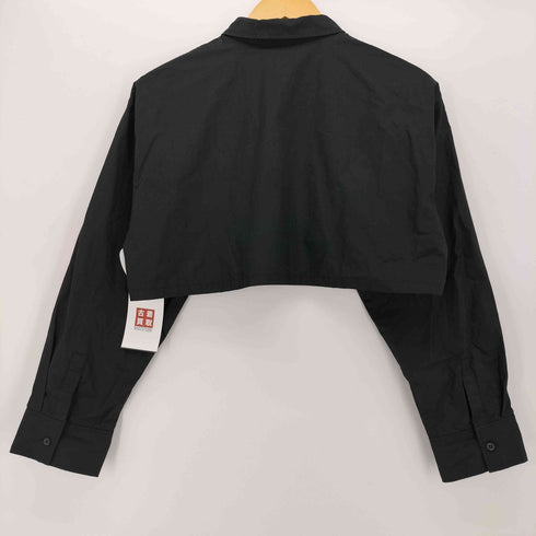 レイビームス Ray BEAMS 22AW クロップドレギュラーカラーシャツ レディース