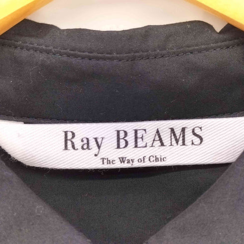 レイビームス Ray BEAMS 22AW クロップドレギュラーカラーシャツ レディース