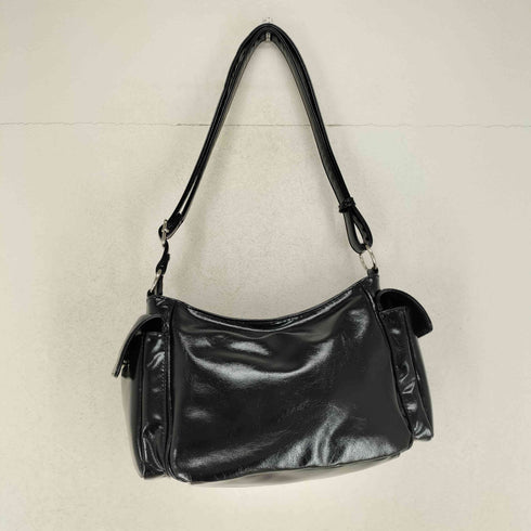 エックスガール X-girl 24AW MULTI POCKET FAUX LEATHER HAND BAG レディース ONE SIZE