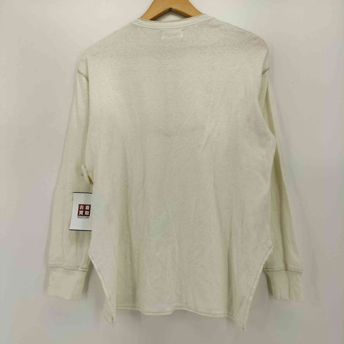 ビームスボーイ BEAMS BOY 24SS リブ スウィッチ ヘンリーネック ロングスリーブ Tシャツ レディース