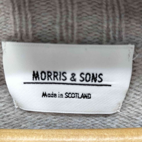 モリスアンドサンズ MORRIS & SONS ラグラン ウールニット レディース 34