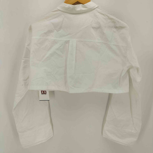 レイビームス Ray BEAMS 23AW タイ付 クロップドシャツ レディース