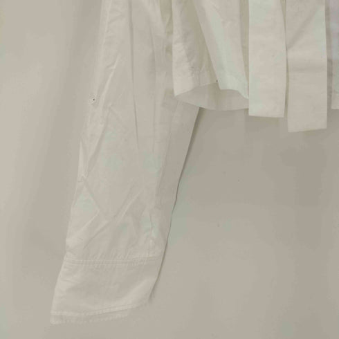 レイビームス Ray BEAMS 23AW タイ付 クロップドシャツ レディース