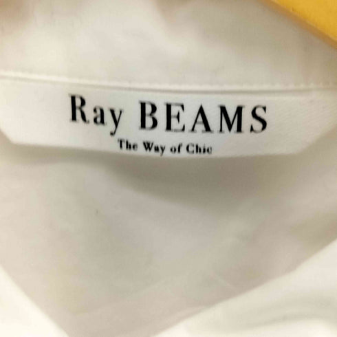 レイビームス Ray BEAMS 23AW タイ付 クロップドシャツ レディース