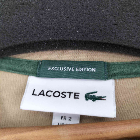 ラコステ LACOSTE ロゴプリント L/S TEE メンズ US XS