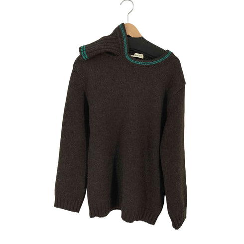 ワイプロジェクト Y/PROJECT DOUBLE NECK OVERSIZED SWEATER メンズ import:M