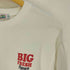 California T-Shirts BIG FRESH POPCORN プリント クルーネックスウェット メンズ FREE