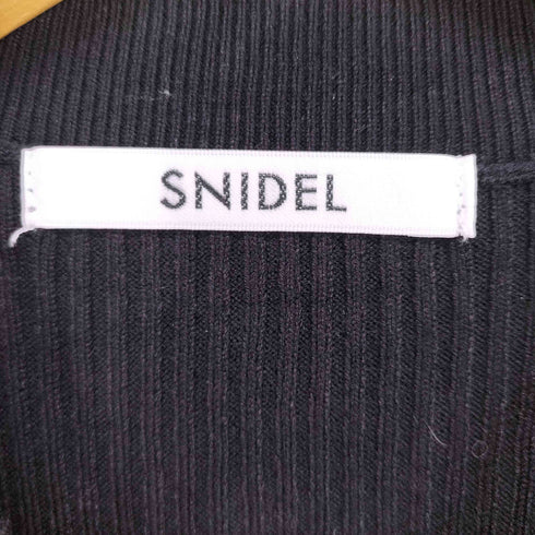 スナイデル snidel フリルスリーブニットプルオーバー レディース ONE SIZE