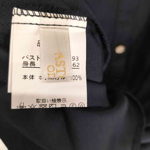 アストリアオディール ASTORIA ODIER リネンライクコルセットシャツワンピース レディース JPN:L
