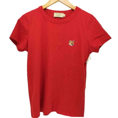 メゾンキツネ MAISON KITSUNE Fox Head Patch T-Shirts フォックスヘッド パッチ Tシャツ レディース JPN:XS