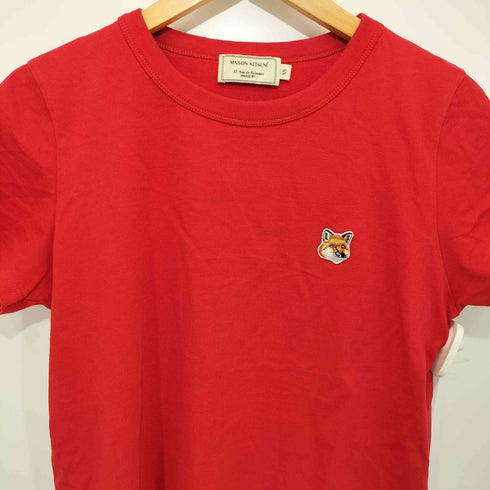 メゾンキツネ MAISON KITSUNE Fox Head Patch T-Shirts フォックスヘッド パッチ Tシャツ レディース JPN:XS