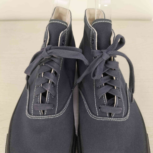 オムプリッセイッセイミヤケ HOMME PLISSE ISSEY MIYAKE WAKOUWA CANVAS DECK SHOES-HI キャンバス デッキシューズ ハイ メンズ JPN:27.5