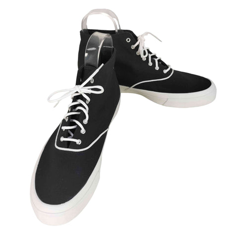 オムプリッセイッセイミヤケ HOMME PLISSE ISSEY MIYAKE WAKOUWA CANVAS DECK SHOES-HI キャンバス デッキシューズ ハイ メンズ JPN:27.5