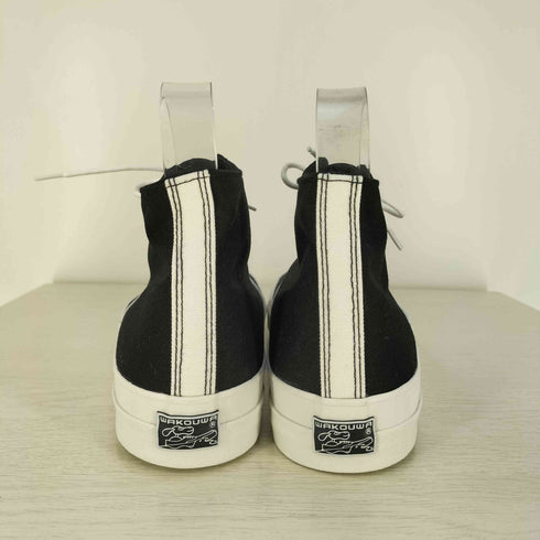 オムプリッセイッセイミヤケ HOMME PLISSE ISSEY MIYAKE WAKOUWA CANVAS DECK SHOES-HI キャンバス デッキシューズ ハイ メンズ JPN:27.5