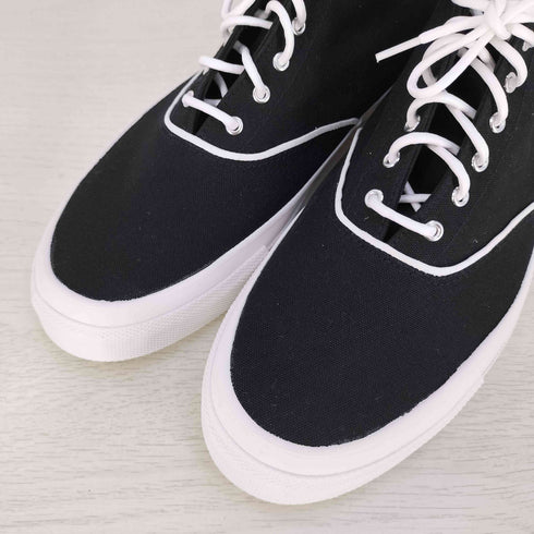 オムプリッセイッセイミヤケ HOMME PLISSE ISSEY MIYAKE WAKOUWA CANVAS DECK SHOES-HI キャンバス デッキシューズ ハイ メンズ JPN:27.5