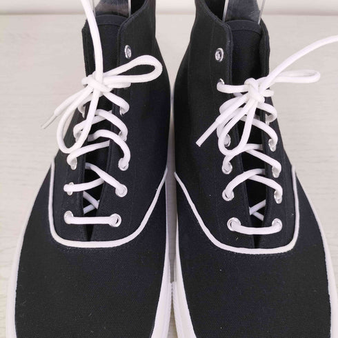 オムプリッセイッセイミヤケ HOMME PLISSE ISSEY MIYAKE WAKOUWA CANVAS DECK SHOES-HI キャンバス デッキシューズ ハイ メンズ JPN:27.5