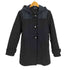 トミーヒルフィガー TOMMY HILFIGER キルティング 異素材切替 ウール ナイロン フーデッド ダッフルコート メンズ import:M