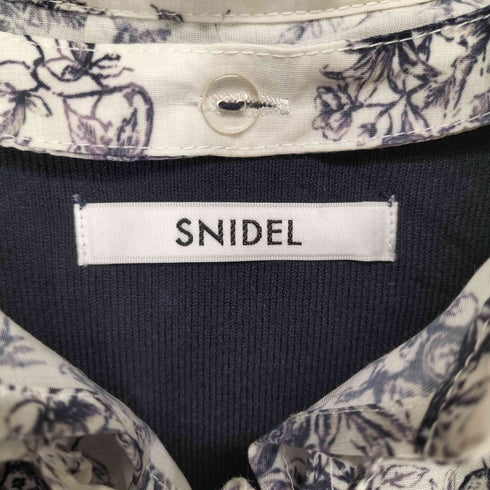 スナイデル snidel ケープデザインニットドッキングワンピ レディース JPN:0
