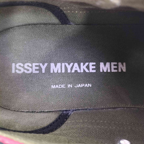 イッセイミヤケメン ISSEY MIYAKE MEN キャンバス 切替 ローカットスニーカー メンズ L