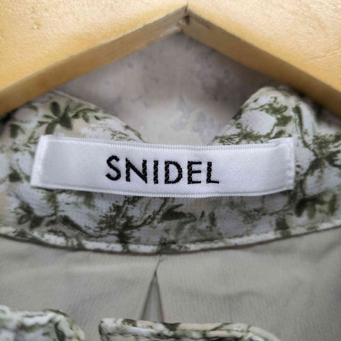 スナイデル snidel Sustainaプリントプリーツワンピ レディース JPN:0