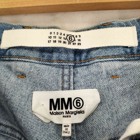 エムエムシックスメゾンマルジェラ MM6 Maison Margiela ワイドデニムパンツ メンズ 33