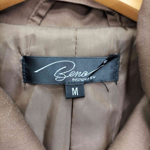 ビーノ Beno T/Cツイル ビックシルエット トレンチコート メンズ JPN:M