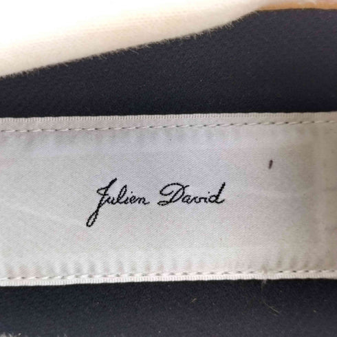 ジュリアンデイヴィッド Julien David 厚底 ジャガードスリッポン レディース US:6