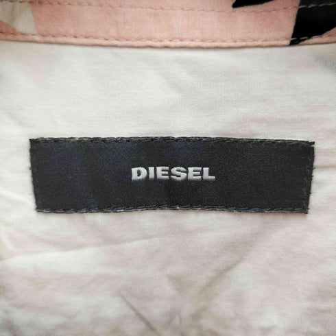 ディーゼル DIESEL 吹き出しデザイン 総柄S/Sシャツ メンズ