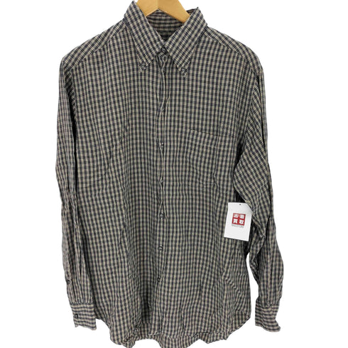 ジョルジオアルマーニ Giorgio Armani OLD レーヨンチェックシャツ メンズ US:40