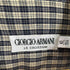 ジョルジオアルマーニ Giorgio Armani OLD レーヨンチェックシャツ メンズ US:40