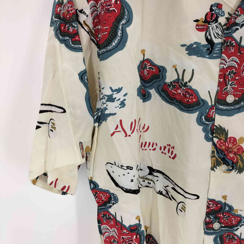 レインスプーナー Reyn Spooner コットンレーヨンアロハシャツ メンズ import:L
