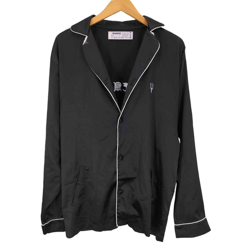 レジェンダ LEGENDA USUKE DEVIL コラボ SCREAMER SATIN SHIRTS スクリーマー サテン シャツ メンズ FREE