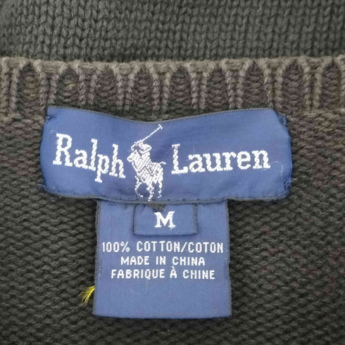 ラルフローレン RALPH LAUREN ポニー刺繍 コットンニット メンズ JPN:M