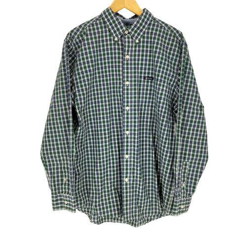 チャップスラルフローレン CHAPS RALPH LAUREN EASY CARE オックスフォードチェックシャツ メンズ JPN:L