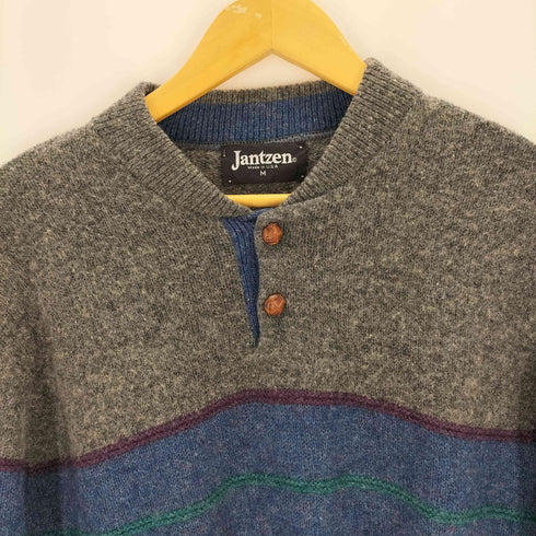 ジャンセン jantzen USA製 クルミボタンウールニット メンズ JPN:M