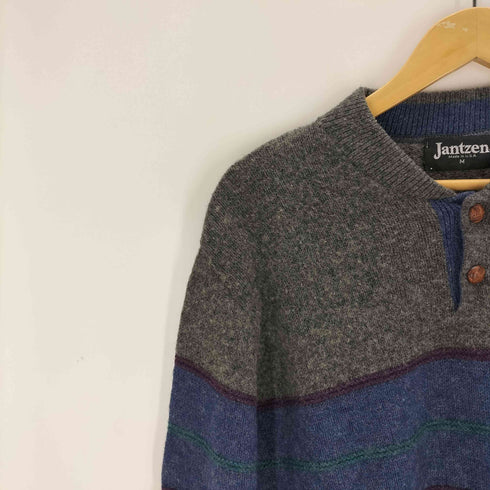 ジャンセン jantzen USA製 クルミボタンウールニット メンズ JPN:M