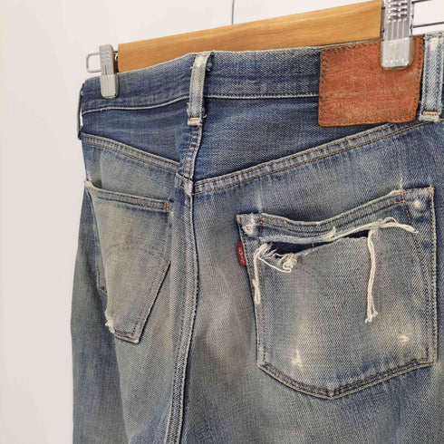 リーバイスヴィンテージクロージング Levis Vintage Clothing 00S 日本製 S501XX 1944年 大戦モデル 隠しリベット BIG E シングルステッチ スレキヘリンボーン 赤耳 月桂樹ボタン ボタンフライ デニム パンツ 08年製 メンズ W30 L36