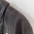 RED SKINS ブランケットライナー付き フロントワッペン シボ革レザージャケット メンズ import:M