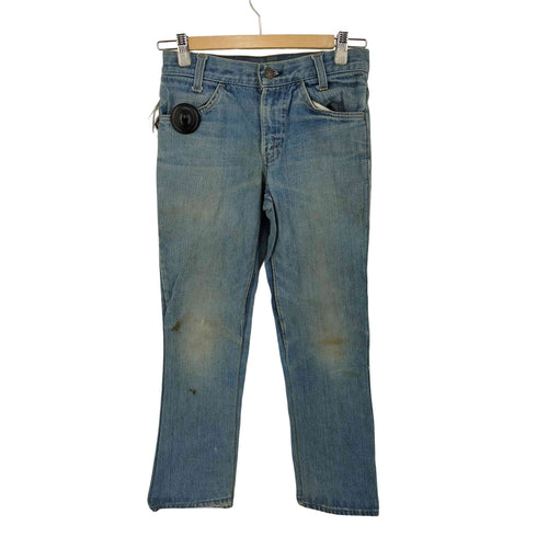 リーバイス Levis 70s MADE IN USA オレンジタブ 784-0317 ジッパーフライデニムパンツ ボタン裏9 SCOVILL レディース W27