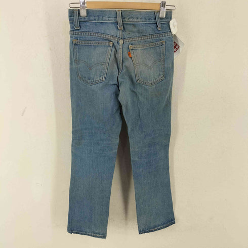 リーバイス Levis 70s MADE IN USA オレンジタブ 784-0317 ジッパーフライデニムパンツ ボタン裏9 SCOVILL レディース W27