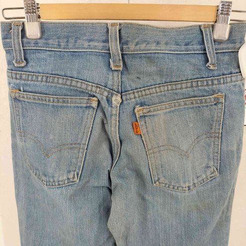 リーバイス Levis 70s MADE IN USA オレンジタブ 784-0317 ジッパーフライデニムパンツ ボタン裏9 SCOVILL レディース W27