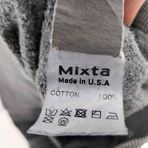 ミクスタ MIXTA 製品染め USA製 sweat レディース