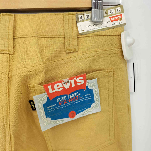 リーバイス Levis 70S LOT 677-6779 STA-PREST フラッシャー付き レディース W27 L33