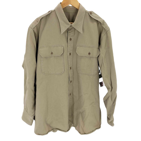 USAF M-46 cotton shirt マチあり エポレット メンズ