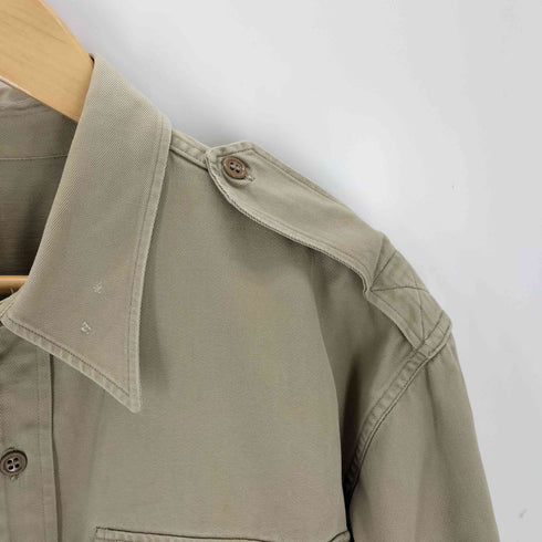 USAF M-46 cotton shirt マチあり エポレット メンズ