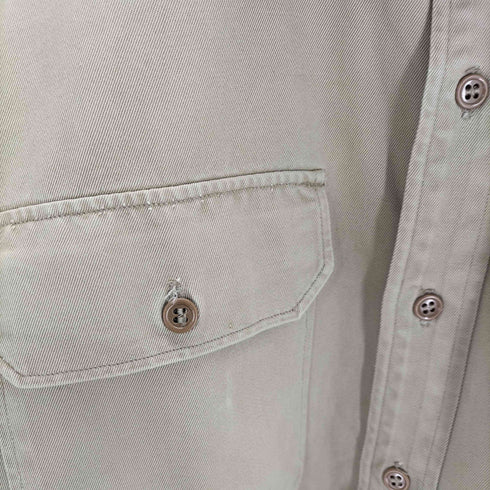USAF M-46 cotton shirt マチあり エポレット メンズ