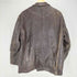 60-70s GVF IMPERCUIR GRAULHET 裏地チェック レザーコート メンズ